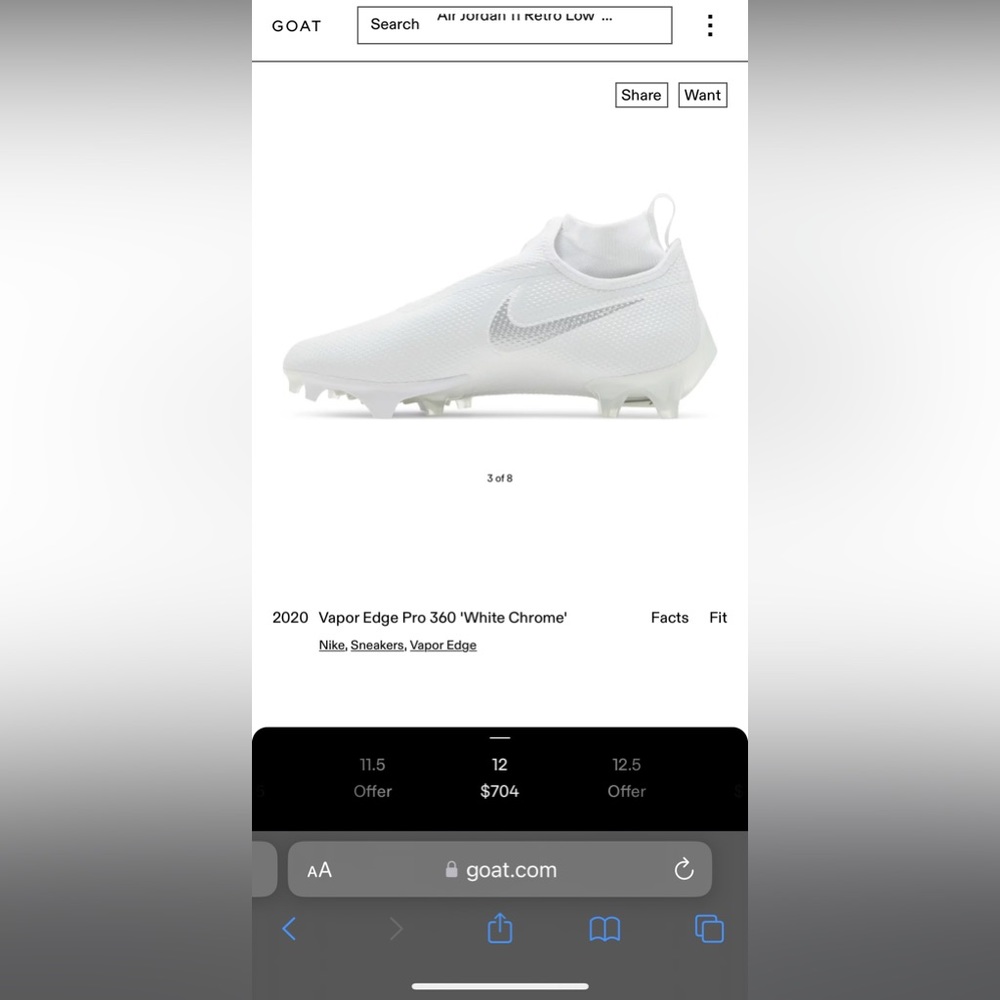Vapor edge 360 white chrome
